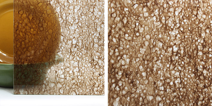 textiles in glass Surface products