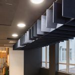 autex acoustics Quietspace lattice Trapezium Banner 1