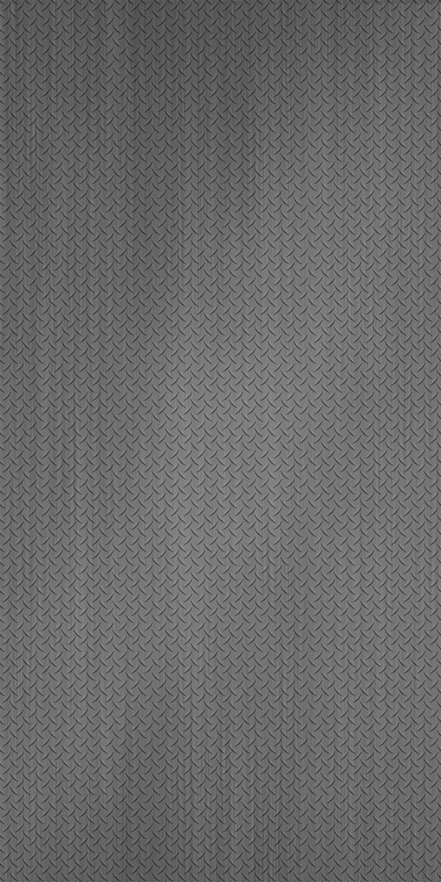 Brushed Stainless wall panel featuring Diamond Plate